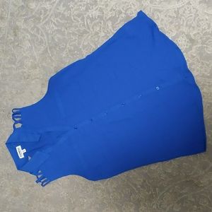 Express The Portofino Shirt Sleeveless Button Down